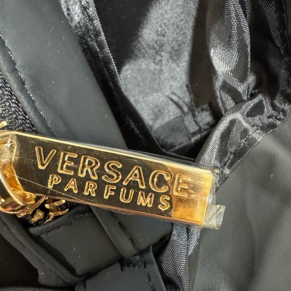 Versace Parfums Black and Gold Duffel Bag - Picture 6 of 12